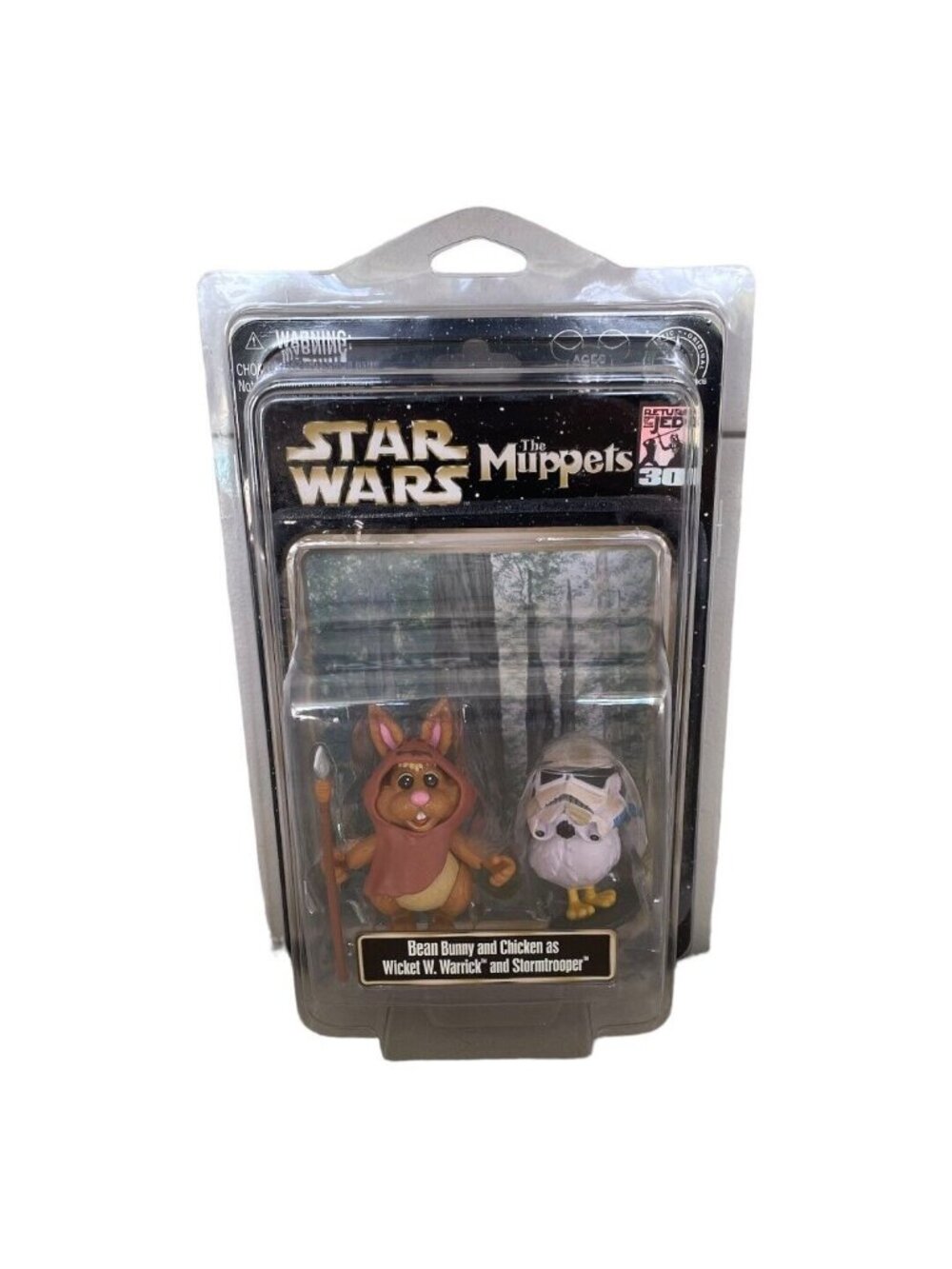 Disney Star Tours Star Wars Muppets Bean Bunny & Chicken Stormtrooper Wicket